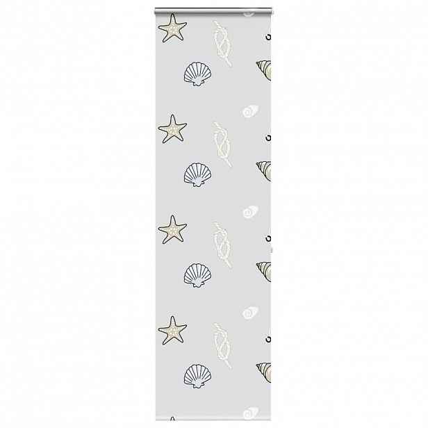 vidaXL Sprchová roleta s kazetou 80x240 cm Šířka látky 76 cm