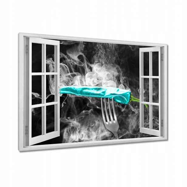 Obrazy 90x60 Tyrkysová paprika