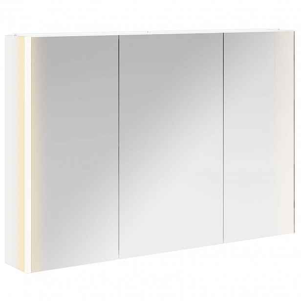 vidaXL Koupelnová zrcadlová skříň Bílá 103,5 x 15,5 x 70 cm