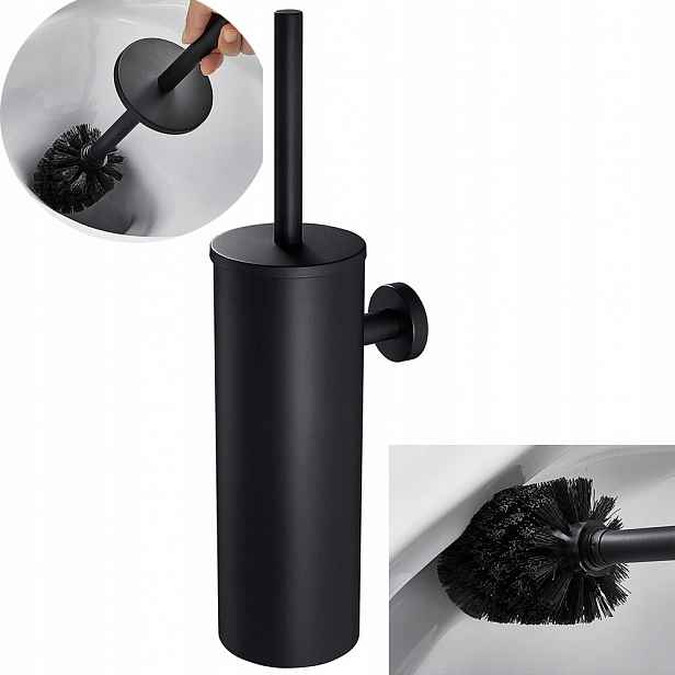 Wc kartáč s rukojetí elegantní ocel 38 Cm