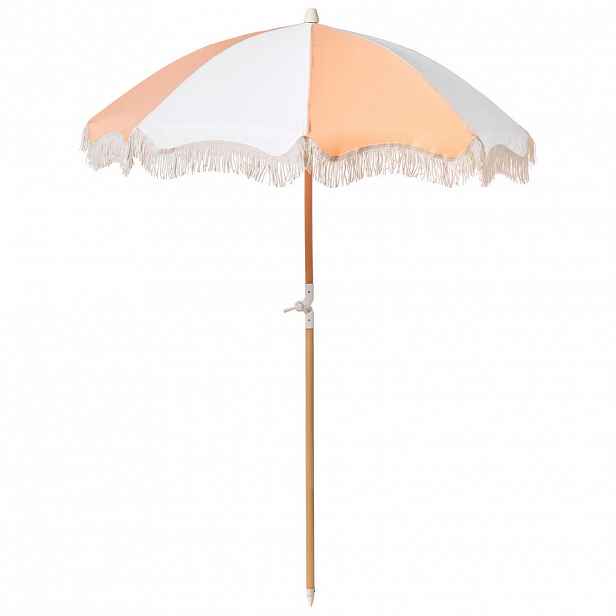 Beliani SLUNEČNÍK 155 cm Oranžový Mondello