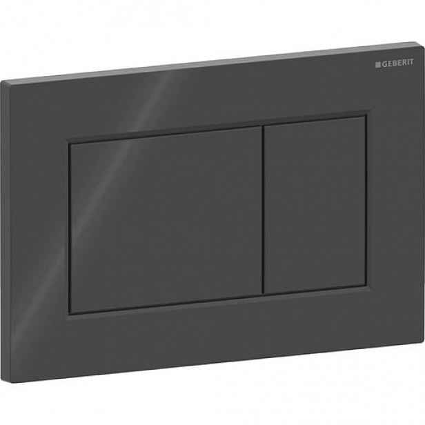 Geberit Sigma01 ovládací tlačítko plast černá 115.660.DW.1
