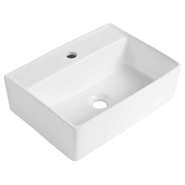 Bruckner ZIPSER keramické umývátko 43x32cm, bílá