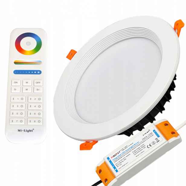 Dálkový Ovladač 8 Zónový Smart Led Panel Rgb+cct Milight 25W