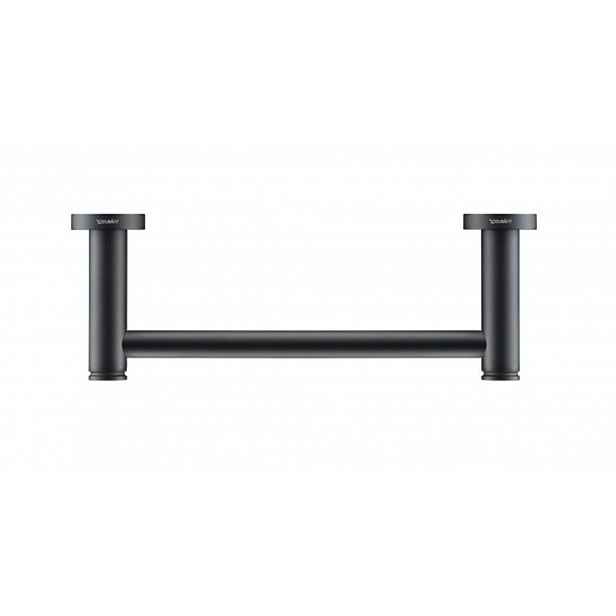 Duravit D-Code - Madlo, délka 25 cm, matná černá 0099144600