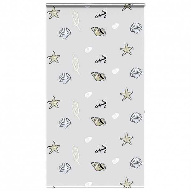 vidaXL Sprchová roleta s kazetou 130x240 cm Šířka látky 126 cm