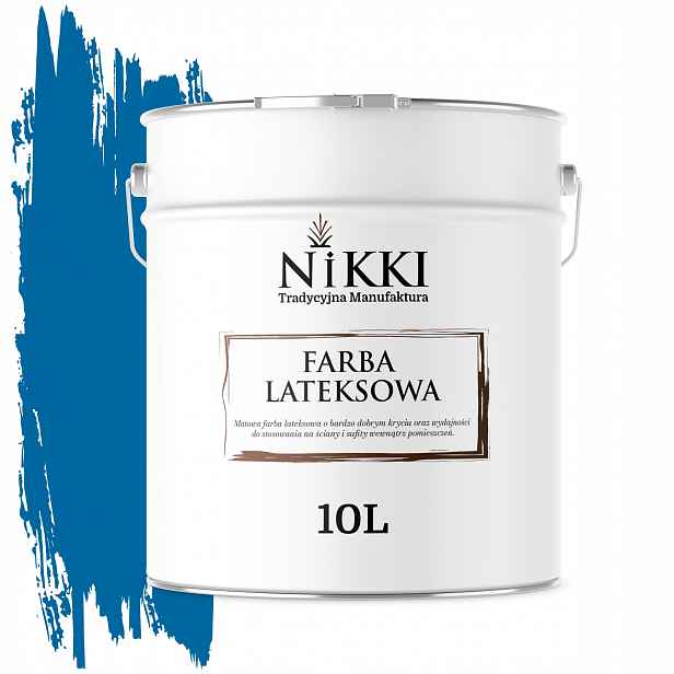 Barva Barva Tmavě Modrá H0312 10L Hluboká Matná Na Stěny