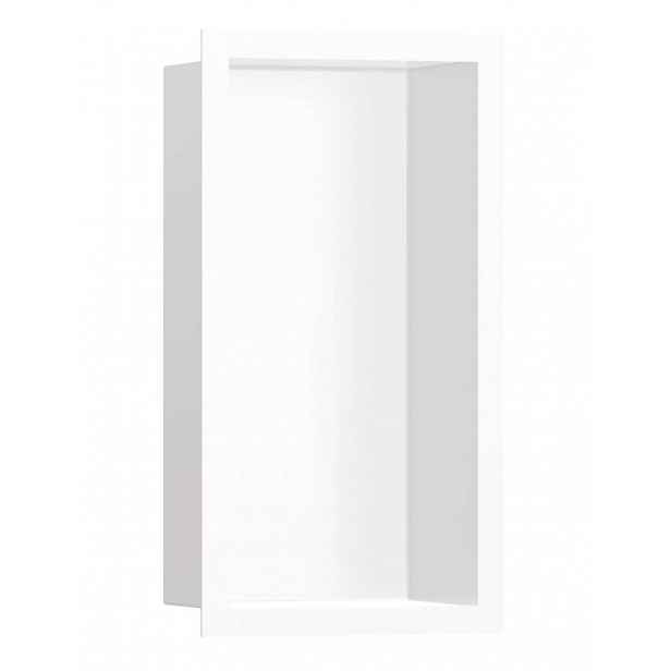 Hansgrohe XtraStoris Individual - Výklenek do stěny s designovým rámem, 30x15x10 cm, matná bílá 56096700