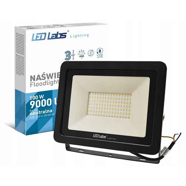 LL Led reflektor Smd 100W 230V neutrální bílá barva