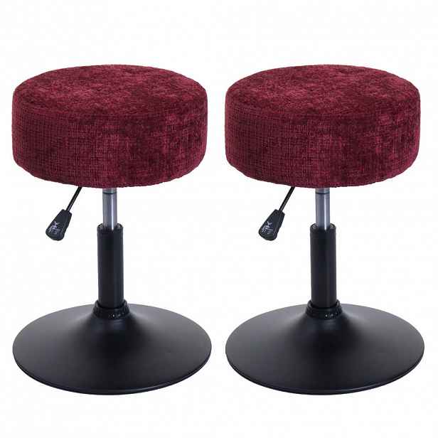 MCW STOLEK Bordeaux, sada 2 ks