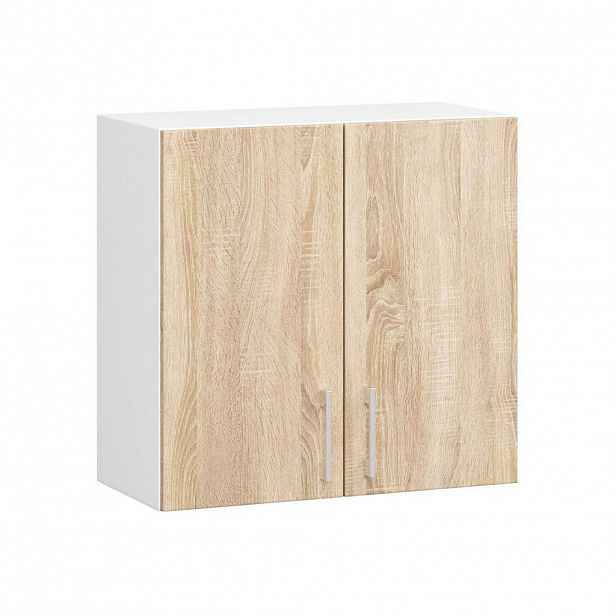 RAUMHIRSCH FURNITURE ZÁVĚSNÁ SKŘÍŇ Bílá, dub Sonoma 58/60/30,5