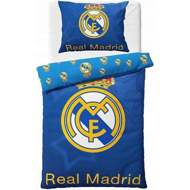 Bavlněné ložní povlečení Fc Real Madrid Blue Stars