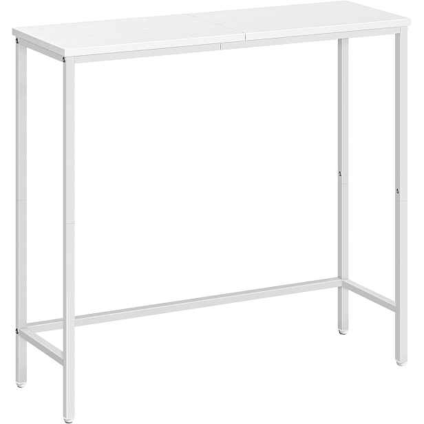 Konzolový stolek Vasagle Roosty 75 cm bílý