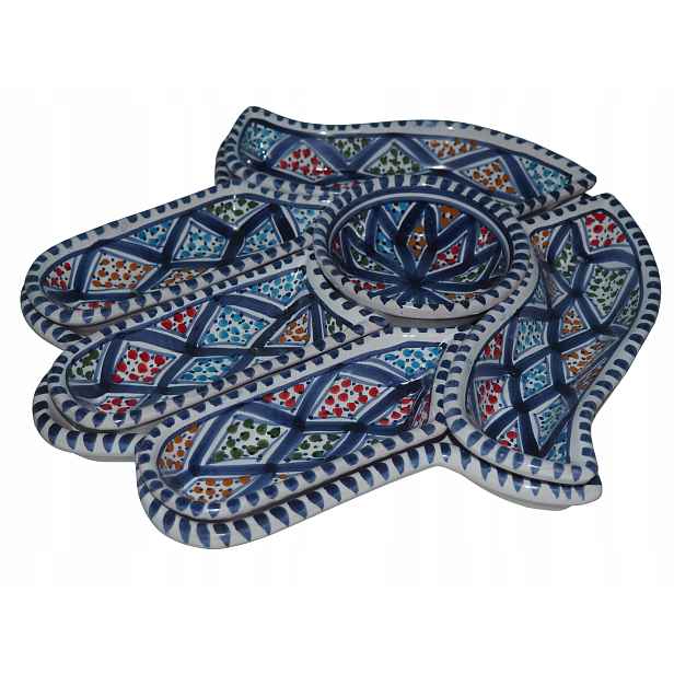 Meze Sada na Meze Fatima Maroko Tunisko Hamsa
