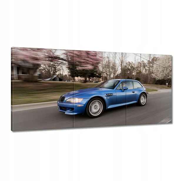 Obrazy 120x60 Modré Auto Bmw