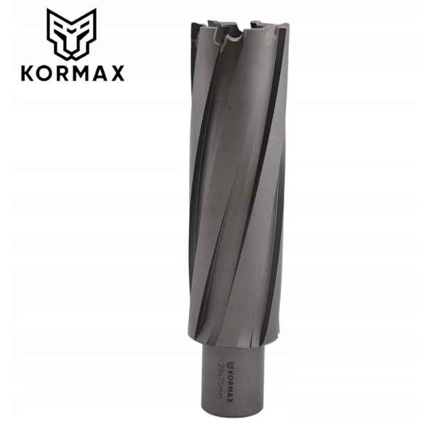 Trepanační fréza s karbidem 27 x 75 mm vrták 27 x 75 Weldon Kormax