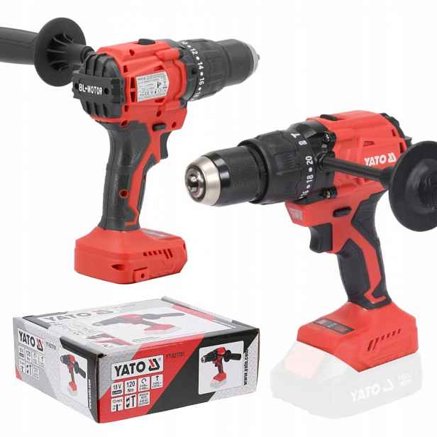 Aku Šroubovák 18V 120NM Body Solo Yato YT-827791