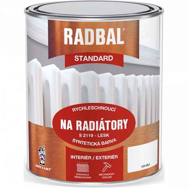 Radbal std 1000 bílý 0.6l