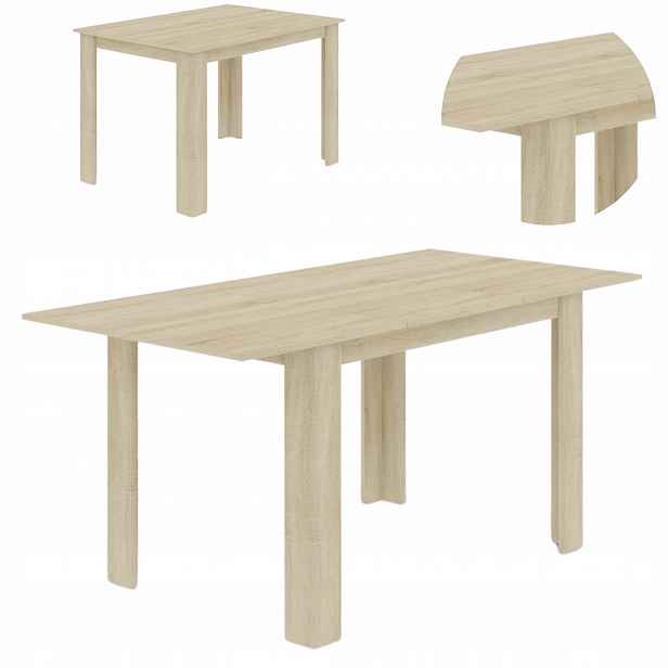 Rozkládací stůl Kongo Ext 170 cm 120x80 Sonoma velký kuchyňský obývací pokoj jídelna