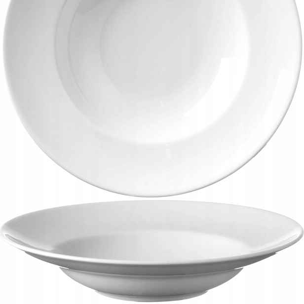 Talíř na těstovinovou pastu Speciale bílý, průměr 265 x 50 mm sada 6 ks