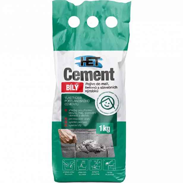 Cement bílý 1kg