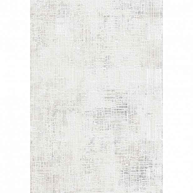 Dieter Knoll TKANÝ KOBEREC, 120/180 cm bílá