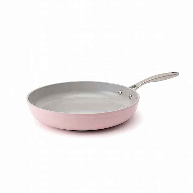Elmich Nepřilnavá keramická pánev Zen Ø 28 cm růžová