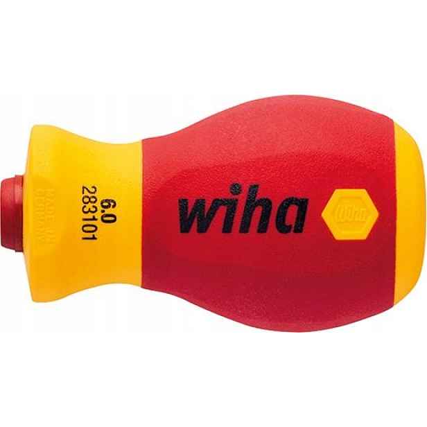 Izolovaný držák Stubby Vde 1000V s plochými hroty/bity, PH2, SL/PZ2 Wiha