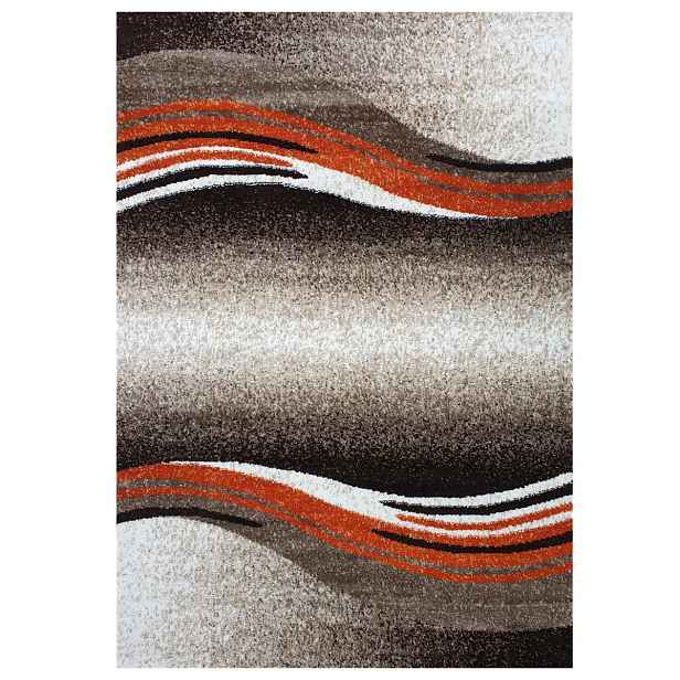 Kusový koberec Enigma New 307-78 orange, 120x170, oranžová, kancelář, Spoltex