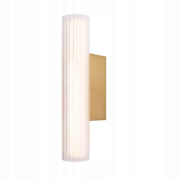 Nástěnné svítidlo zlaté 31 cm Led 6W IP44 Fayette Maxlight