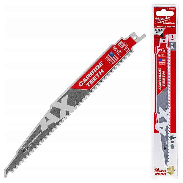 Pilový list pro pilu ocasku s hřebíky Milwaukee Ax 230
