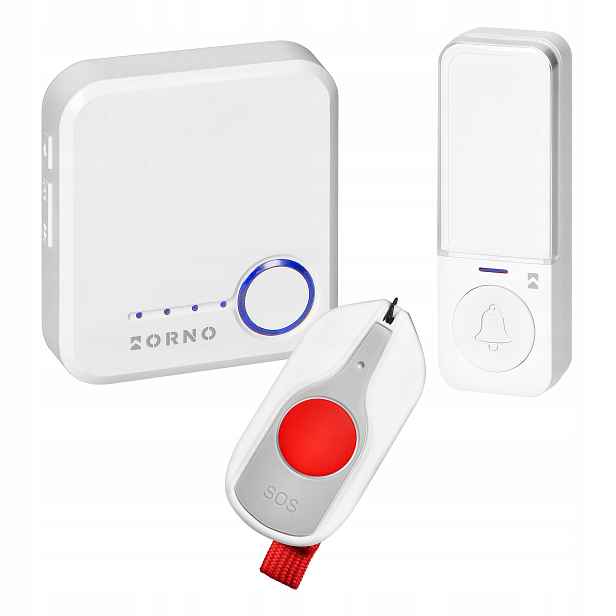 Bezdrátový zvonek do dveří Smart s Wifi Tuya 200 m 90 dB Sos tlačítko