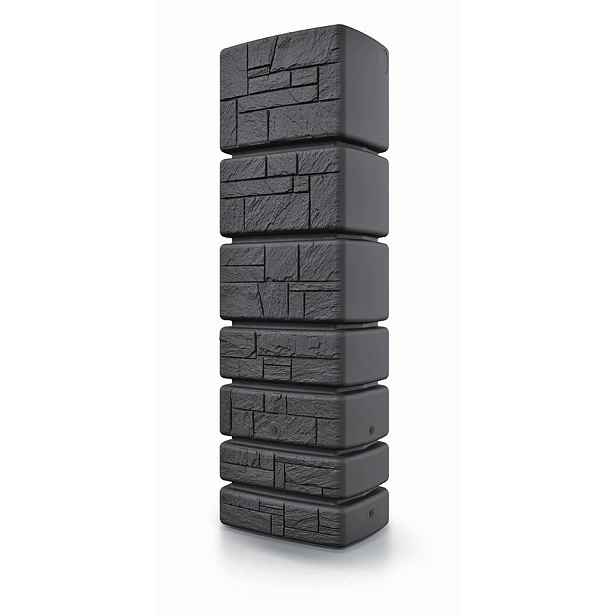 Sud na dešťovou vodu TOWER STONE antracit 350l PRIDTST350-S433