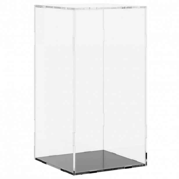 vidaXL Průhledná reklamní krabice 20 x 20 x 38 cm akrylová