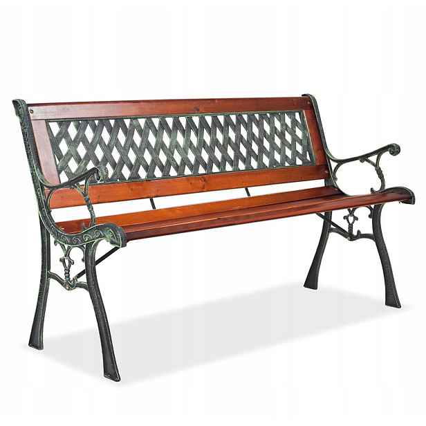 Aga Zahradní lavice 125x52x74 cm