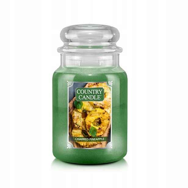 Charred Pineapple – Country Candle – velká vonná svíčka se dvěma knoty