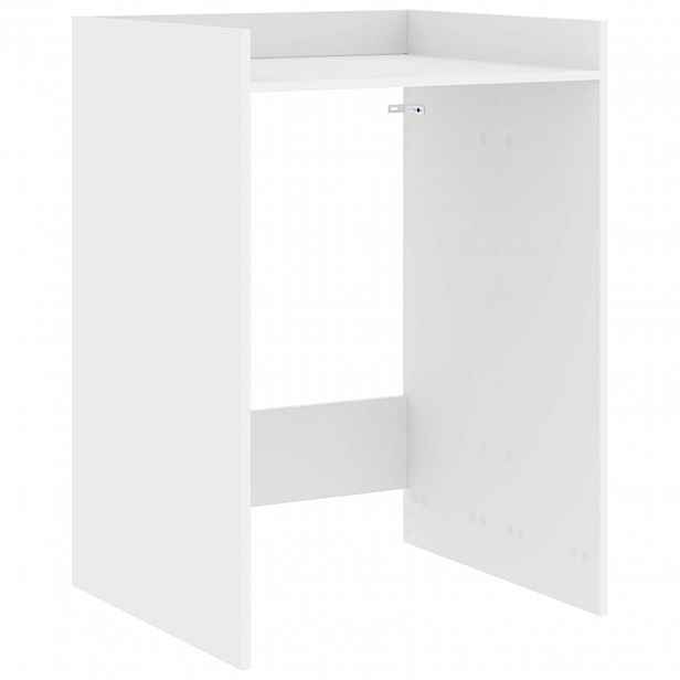 vidaXL Skříň na pračku Bílá 67,5 x 62 x 97 cm Kompozitní dřevo