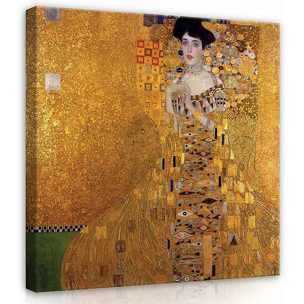 Obraz Gustav Klimt Moderní Umění Do Obývacího Pokoje Ložnice Plátno XXL 80x80