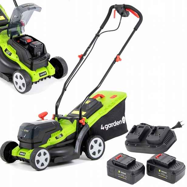 Akumulátorová sekačka 2x20V s nabíječkou 34 cm