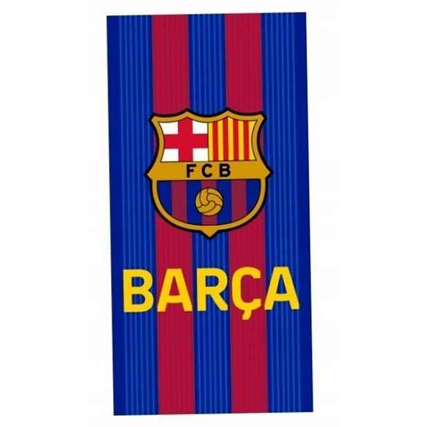 Plážový ručník pro fanouška Fc Barcelona 140x70 cm, oficiální klubová kolekce