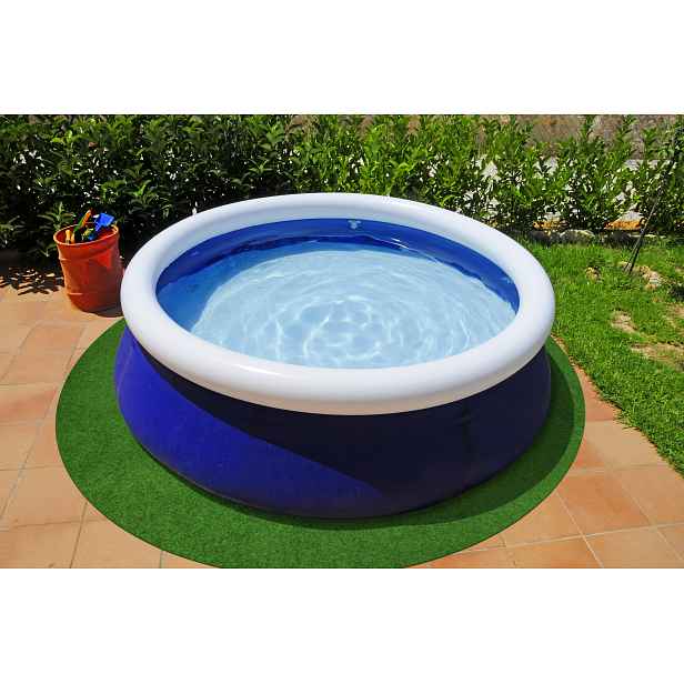 Umělá tráva pod bazén Sporting s nopy KRUH (vhodný jako bazénová podložka) – na ven i na doma, 100x100 (průměr) kruh, zelená, exteriér, Betap