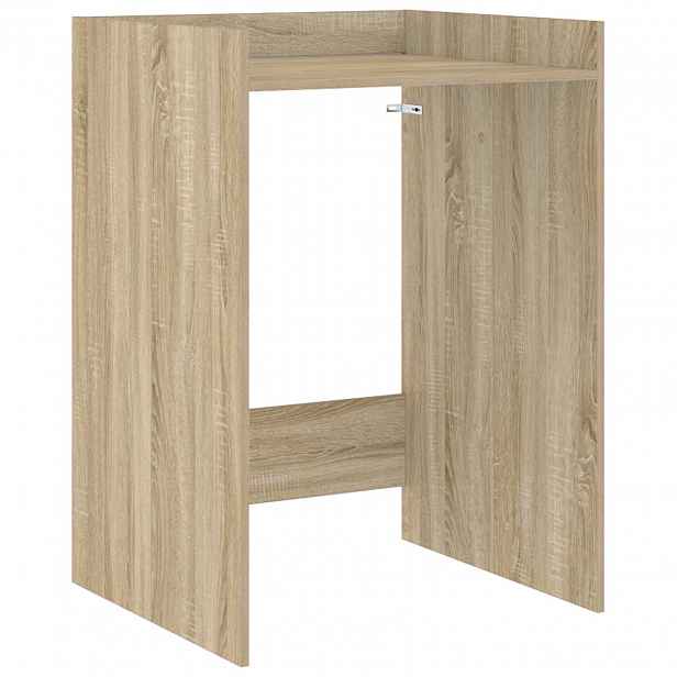 vidaXL Skříň na pračku Dub sonoma 67,5 x 62 x 97 cm Kompozitní dřevo
