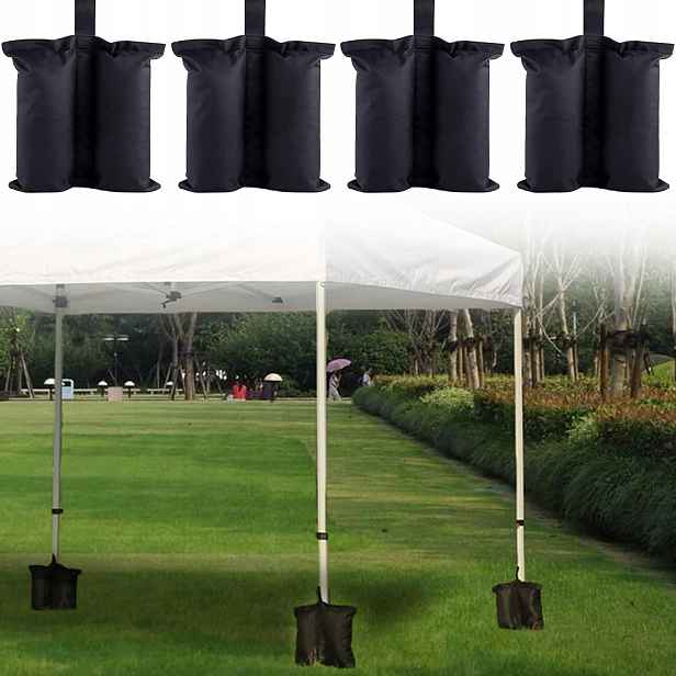 Zátěžové Vaky Na Stan 4KS Na Písek Sandbag Pro Zastřešení Terasy