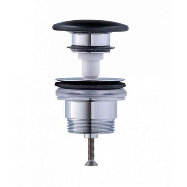 Duravit - Umyvadlová výpusť, ClickClack, matná černá 0050791500