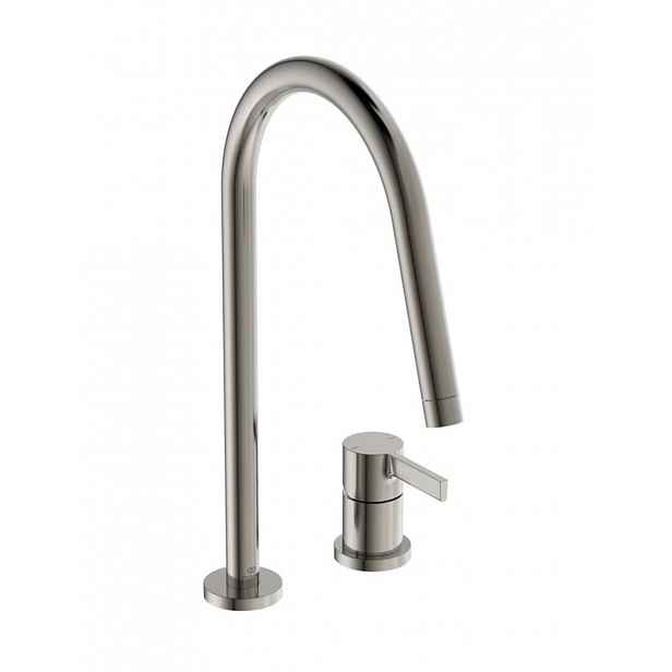 Ideal Standard Gusto - Dřezová baterie, 2-otvorová instalace, ocel BD422GN