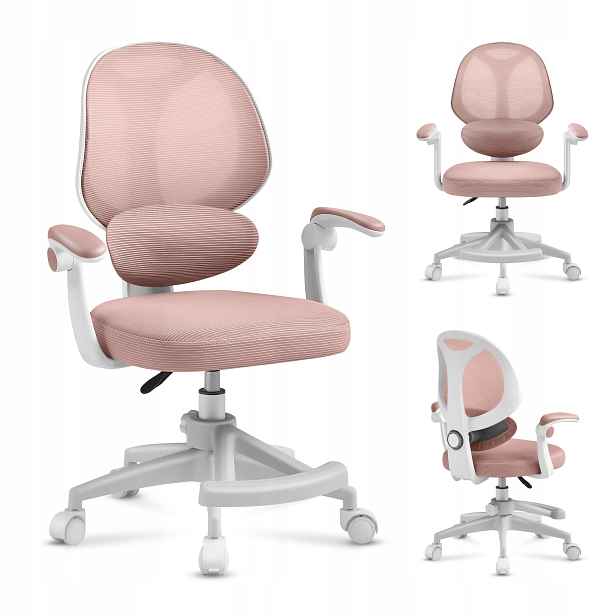 Otočné křeslo pro děti a mládež Mark Adler Junior 4.5 Pink