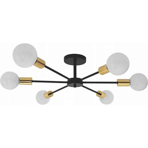 Lampa APP501-6C Black/Gold