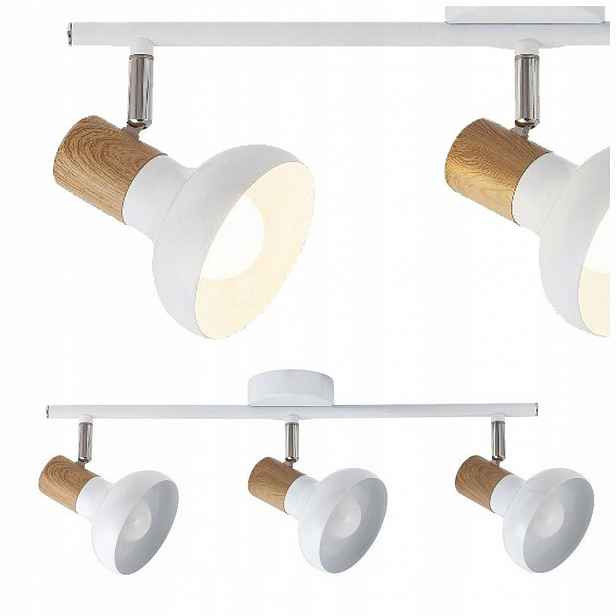 Lampa reflektorová spotová bílá Holly skandinávské osvětlení stěn Rabalux