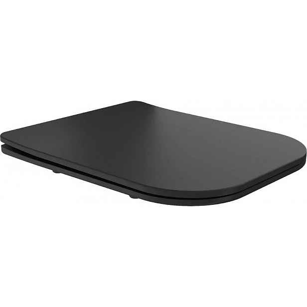 MEXEN - TEO (0801) WC sedátko Soft Close, slim, černá mat 39060185