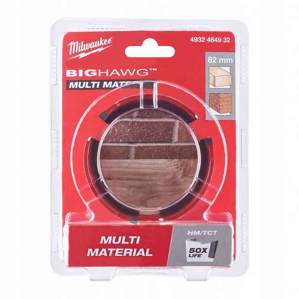 Milwaukee Otvory s karbidem wolframu Big Hawg multi material 4932464932